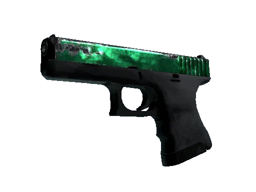 Glock Gamma Doppler Factory New Emerald Cs Skin