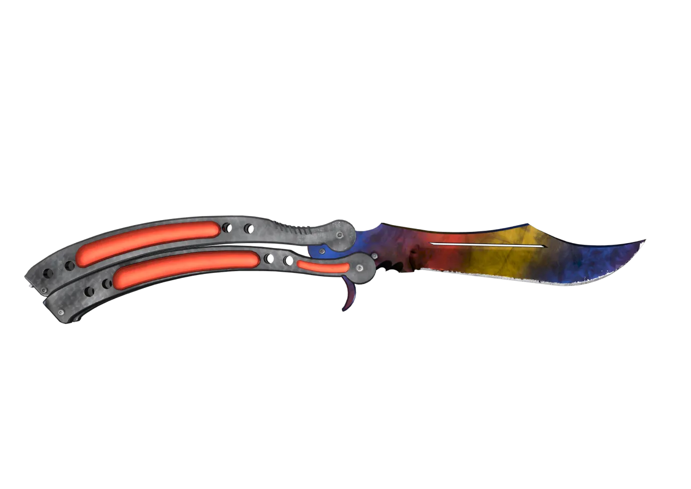 Butterfly Knife Marble Fade Cs Skin Pricempire