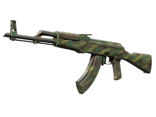 AK-47 | Jungle Spray (Well-Worn)