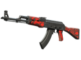 Artwork for [MW] AK-47 | Red Laminate