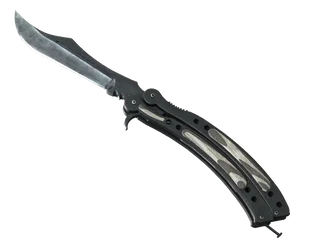 Butterfly Knife | Black Laminate