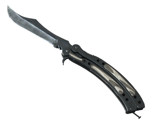Butterfly Knife | Black Laminate