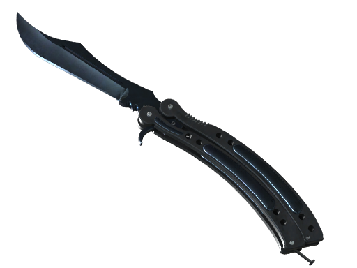 Butterfly Knife | Blue Steel