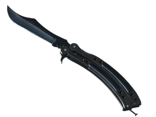 Butterfly Knife | Blue Steel