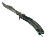 Artwork for [BS] ★ Butterfly Knife | Boreal Forest