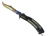 Artwork for [MW] ★ Butterfly Knife | Case Hardened
