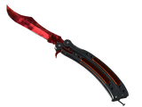 Artwork for [FN] ★ Butterfly Knife | Doppler - Ruby