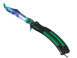 Artwork for [FN] ★ Butterfly Knife | Gamma Doppler - Phase 1