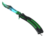 Artwork for [FN] ★ Butterfly Knife | Gamma Doppler - Phase 3