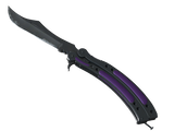 Artwork for [FT] ★ Butterfly Knife | Ultraviolet