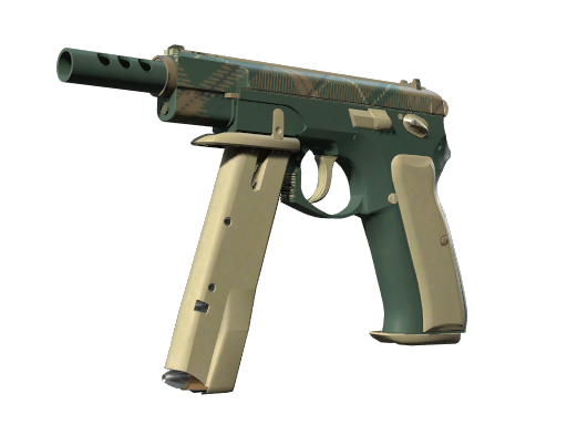 CZ75-Auto | Green Plaid