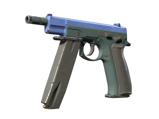 CZ75-Auto | Indigo (Well-Worn)