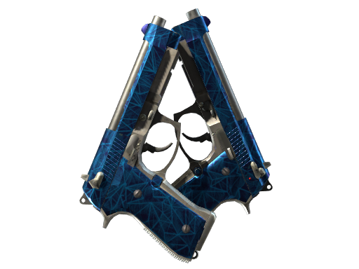 Dual Berettas | Cobalt Quartz