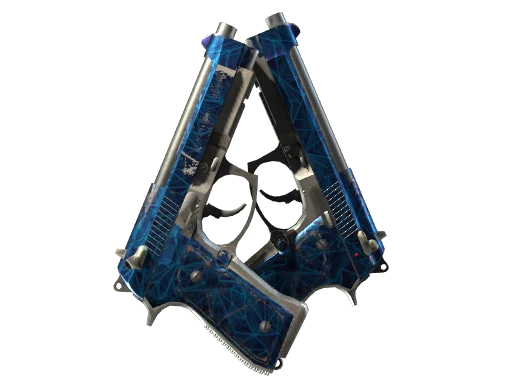 Dual Berettas | Cobalt Quartz