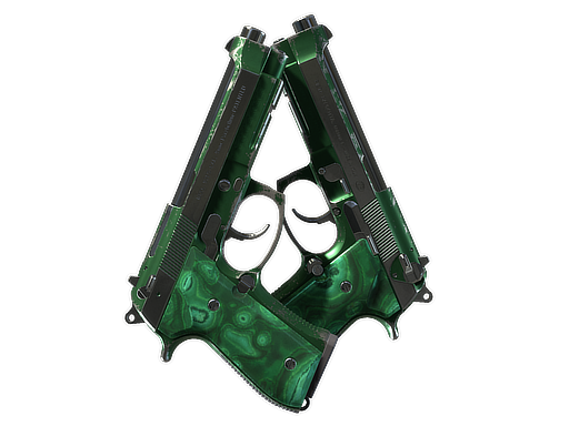 Dual Berettas | Polished Malachite