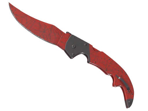 Falchion Knife | Crimson Web