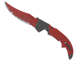 Artwork for [WW] ★ Falchion Knife | Crimson Web
