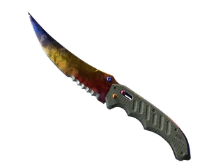 Flip Knife | Marble Fade