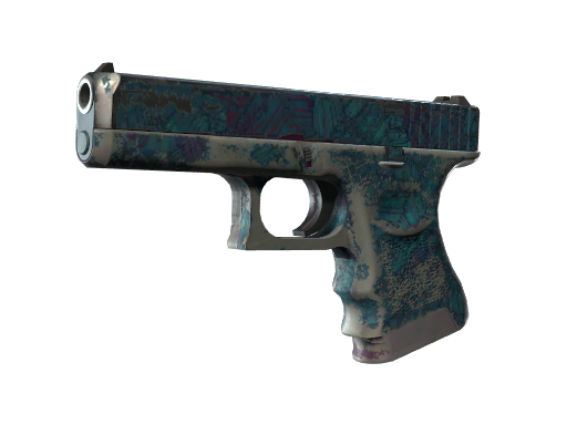 Glock-18 | Synth Leaf (Battle-Scarred)