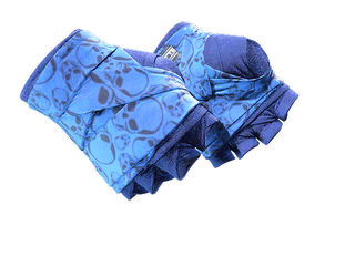 Hand Wraps | Cobalt Skulls