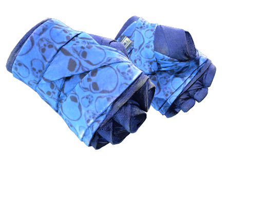 Hand Wraps | Cobalt Skulls