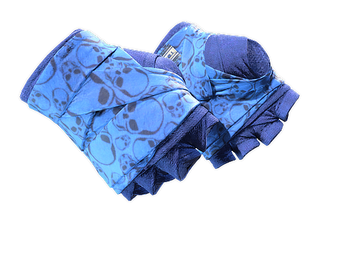 Hand Wraps | Cobalt Skulls