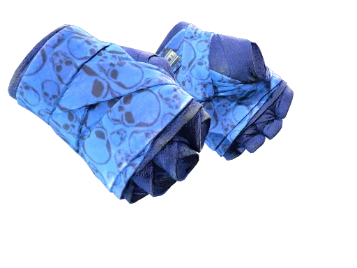 Hand Wraps | Cobalt Skulls