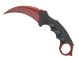 Artwork for [FN] ★ Karambit | Crimson Web