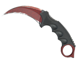 Artwork for [FT] ★ Karambit | Crimson Web