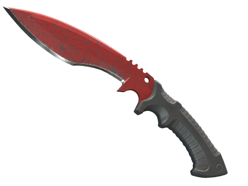 ★ Kukri Knife | Crimson Web (Well-Worn)