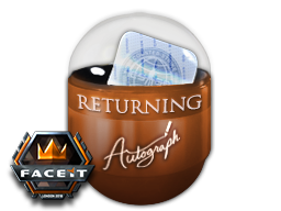 London 2018 Returning Challengers Autograph Capsule