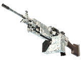 Artwork for [MW] M249 | Blizzard Marbleized
