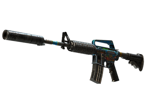 M4A1-S | Control Panel (Well-Worn)