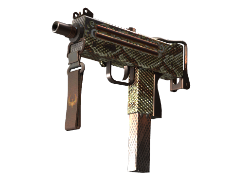 MAC-10 | Hot Snakes (Well-Worn)