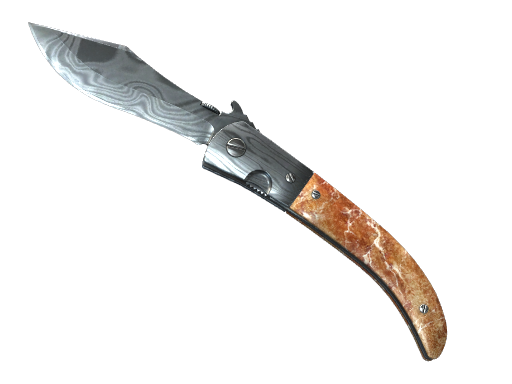 Navaja Knife | Damascus Steel
