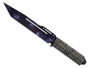 Paracord Knife | Doppler - Black Pearl