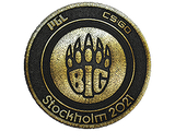 Artwork for Patch | BIG (Gold) | Stockholm 2021