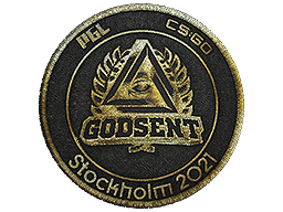 Patch | GODSENT | Stockholm 2021 - CS2 Skin