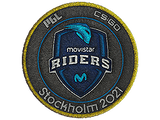 Artwork for Patch | Movistar Riders | Stockholm 2021