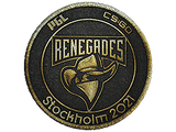 Artwork for Patch | Renegades (Gold) | Stockholm 2021