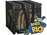 Artwork for Rio 2022 Storage Unit with Paper Stickers
