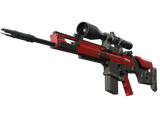 Artwork for [MW] SCAR-20 | Crimson Web