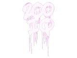 Artwork for Sealed Graffiti | 200 IQ (Bazooka Pink)