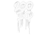 Artwork for Sealed Graffiti | 200 IQ (Shark White)