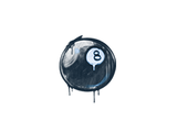 Artwork for Sealed Graffiti | 8-Ball (Monarch Blue)