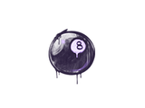 Artwork for Sealed Graffiti | 8-Ball (Monster Purple)