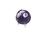 Artwork for Sealed Graffiti | 8-Ball (Violent Violet)