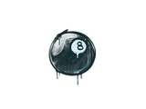 Artwork for Sealed Graffiti | 8-Ball (Wire Blue)