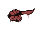 Artwork for Sealed Graffiti | Backstab (Blood Red)