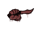 Artwork for Sealed Graffiti | Backstab (Brick Red)